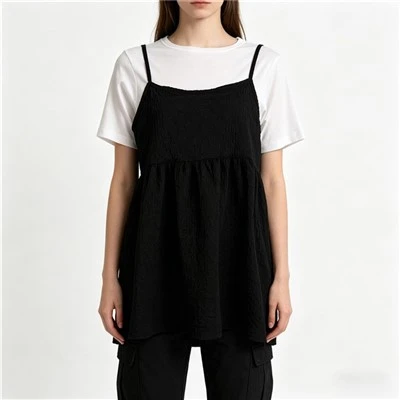 Conjuntos de camiseta y chaleco de 2 piezas para mujer